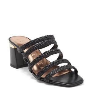 Ted Baker NWOB emmalii emaila braided strap block heeled sandals new leather 7